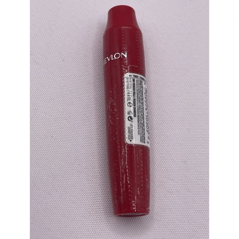 REVLON KISS CUSHION LIP TINT 260 CRIMSON‎ FEELS 0.15oz EA SEALED